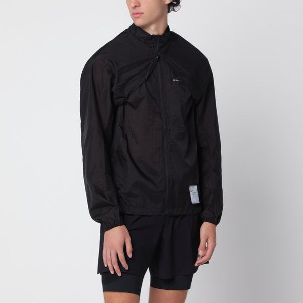 Black Rippy Modular Windbreaker