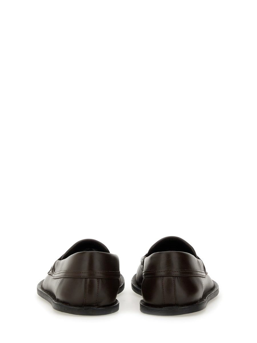 Moschino Loafers - Brown | Wanan Luxury