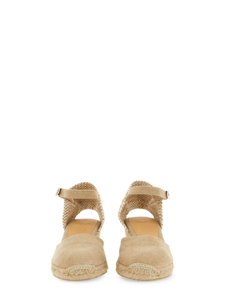 Castañer Wedges - Beige | Wanan Luxury
