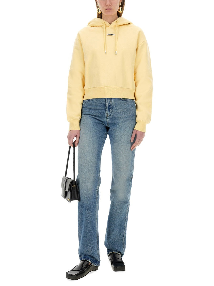 Jacquemus Sweatshirts - Yellow | Wanan Luxury