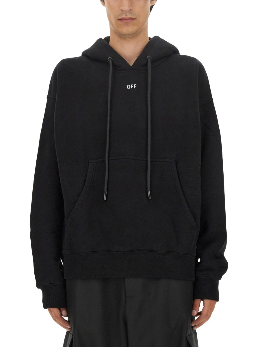 Off-White Sweatshirts - Black | Wanan Luxury