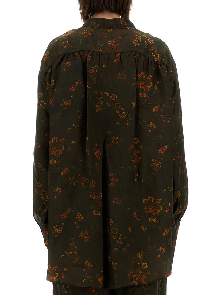 Uma Wang Shirts - Green | a0fe94ffbe9f429382ee7c8071b94898bd83c494