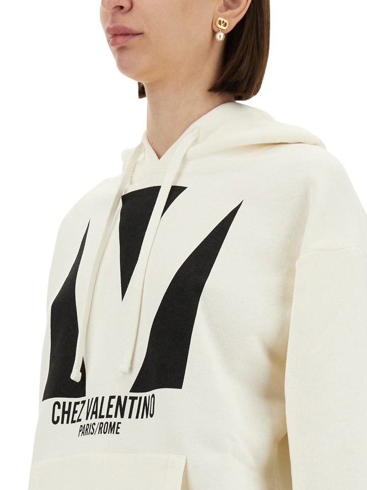 Valentino Garavani Sweatshirts - White | Wanan Luxury