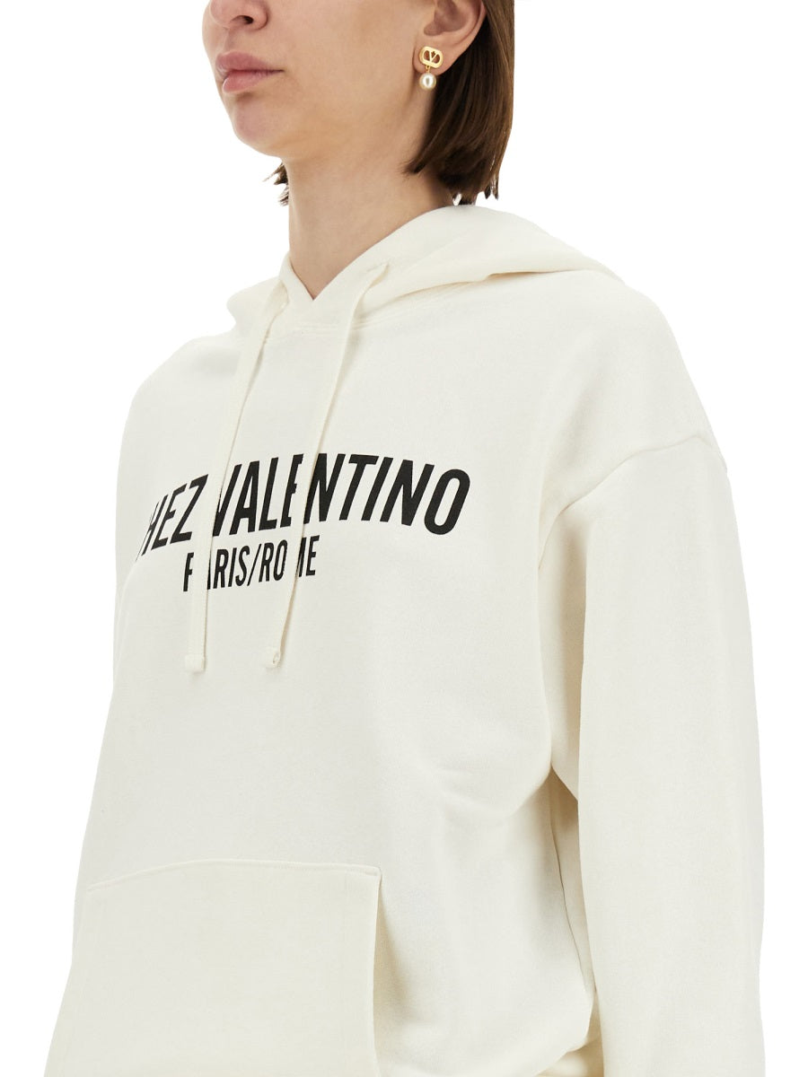 Valentino Garavani Sweatshirts - White | Wanan Luxury