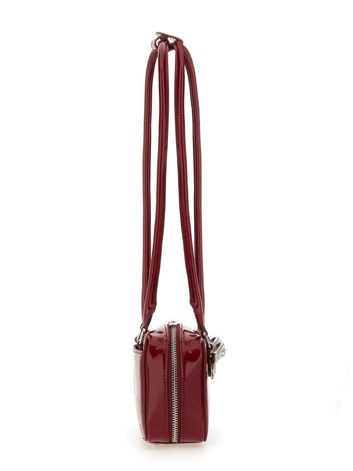 Self-Portrait Shoulder Bags - Burgundy | Wanan Luxury