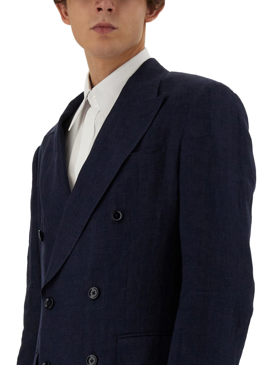 Dolce & Gabbana Jackets - Blue | Wanan Luxury