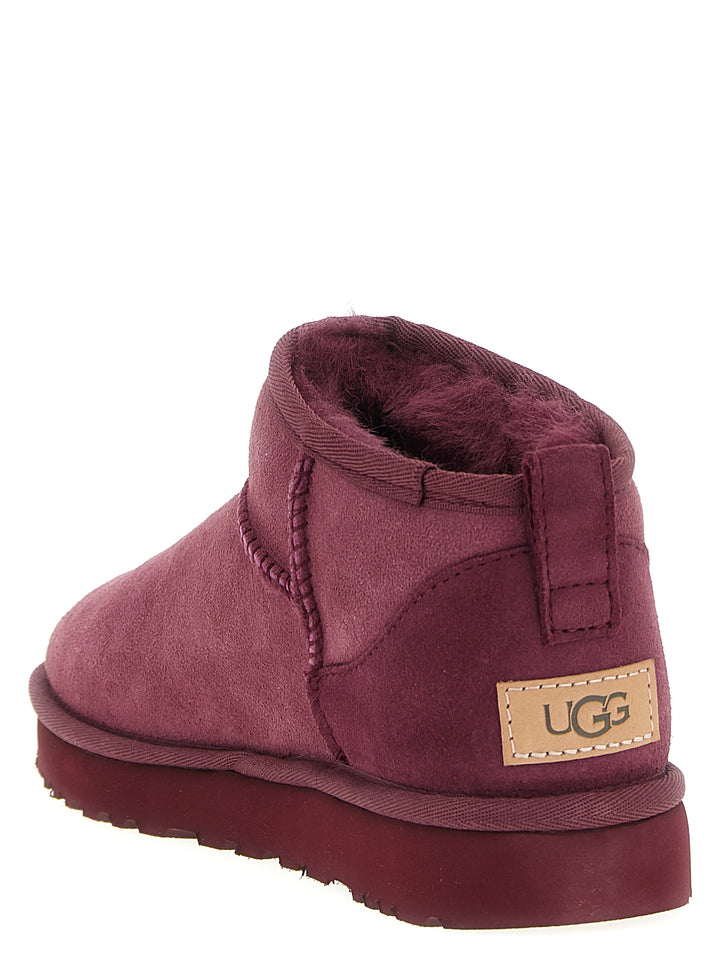 Ugg Classic Ultra Mini Boots and Ankle Boots - Bordeaux | 6f4f9f23be1616a540e7eab5217ad28960372e04