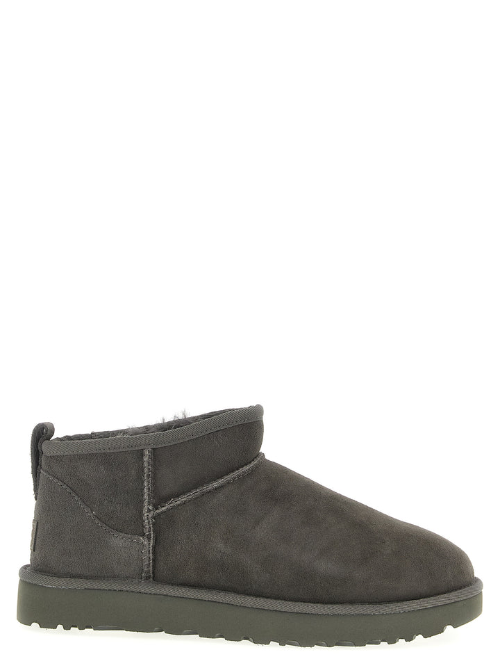 Ugg Classic Ultra Mini Boots and Ankle Boots - Gray | 0e43a3ad17e97e25df517ba3213a0baff313ab42