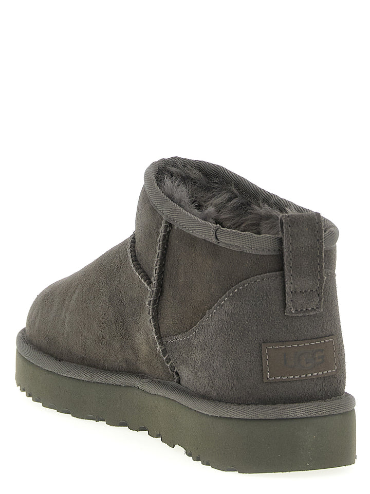 Ugg Classic Ultra Mini Boots and Ankle Boots - Gray | 18a873178596b76ad4b56c6a283c91c12aa7cd95