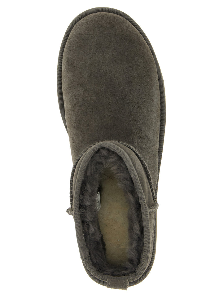 Ugg Classic Ultra Mini Boots and Ankle Boots - Gray | e045278542fc68d436a7c9606b3b5f4259beb6b4