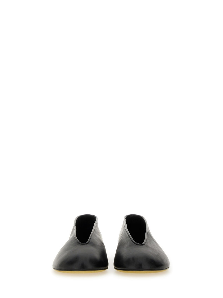 Moschino Flat Shoes - Black | Wanan Luxury