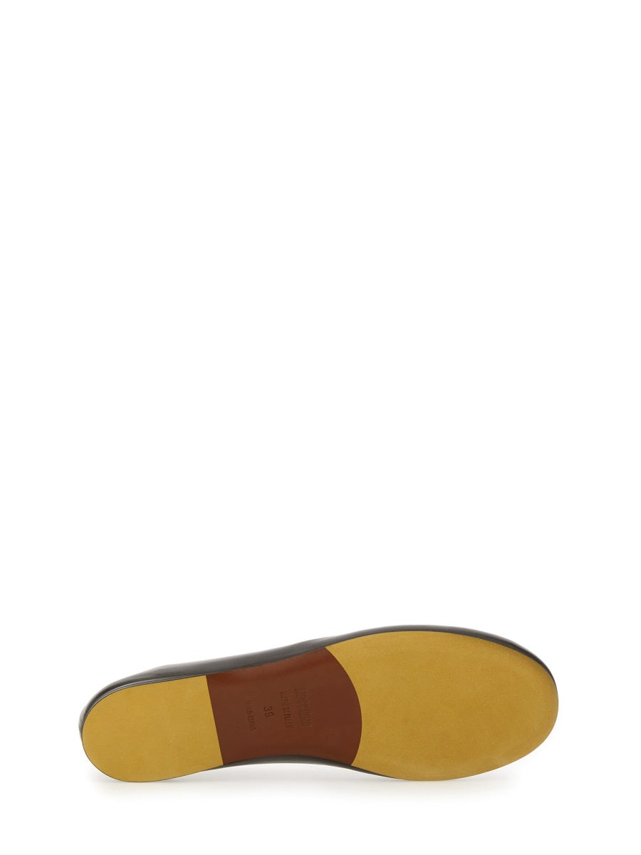 Moschino Flat Shoes - Brown | Wanan Luxury