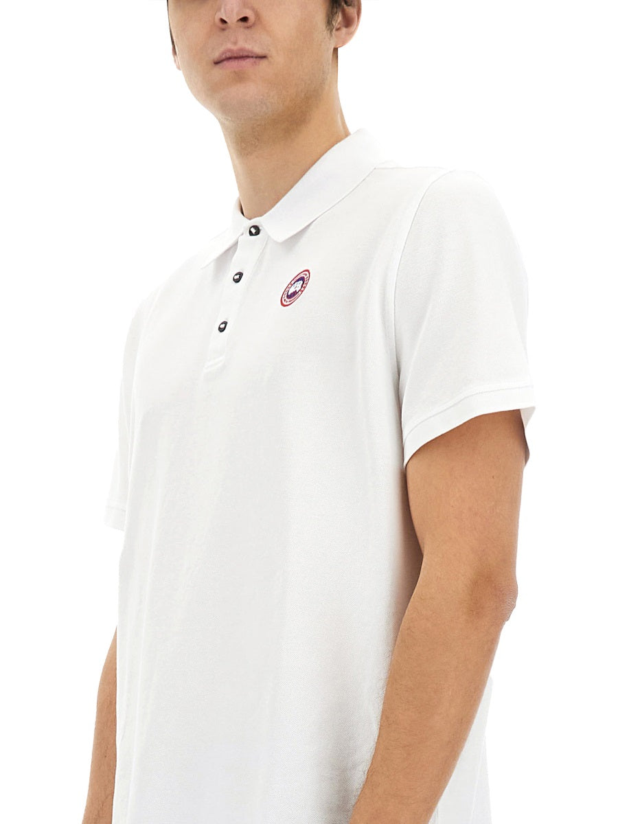 Canada Goose Polo - White | Wanan Luxury