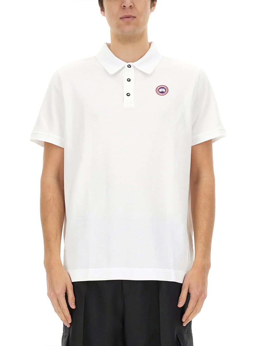 Canada Goose Polo - White | Wanan Luxury