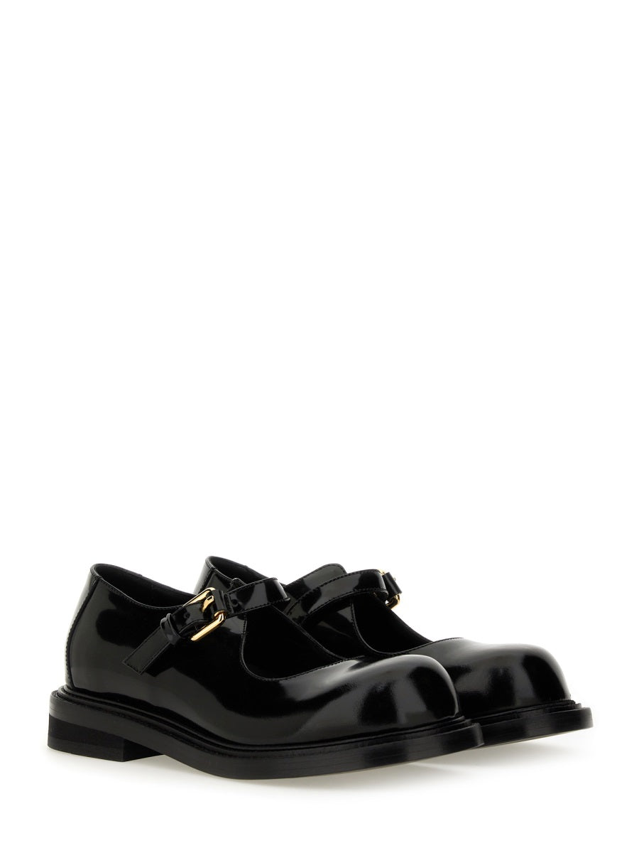 Moschino Flat Shoes - Black | Wanan Luxury