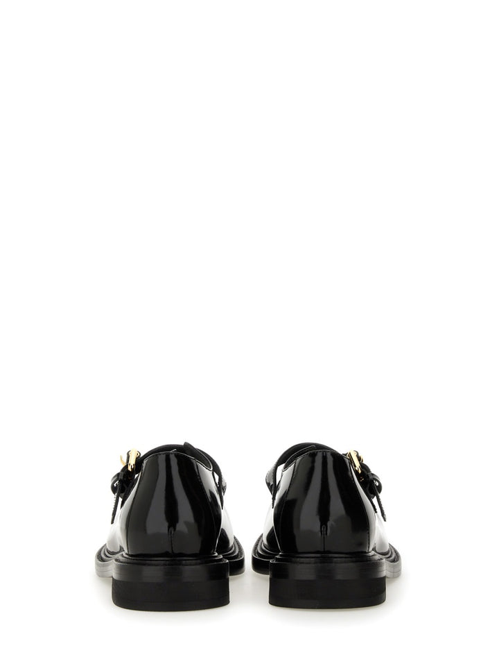 Moschino Flat Shoes - Black | Wanan Luxury