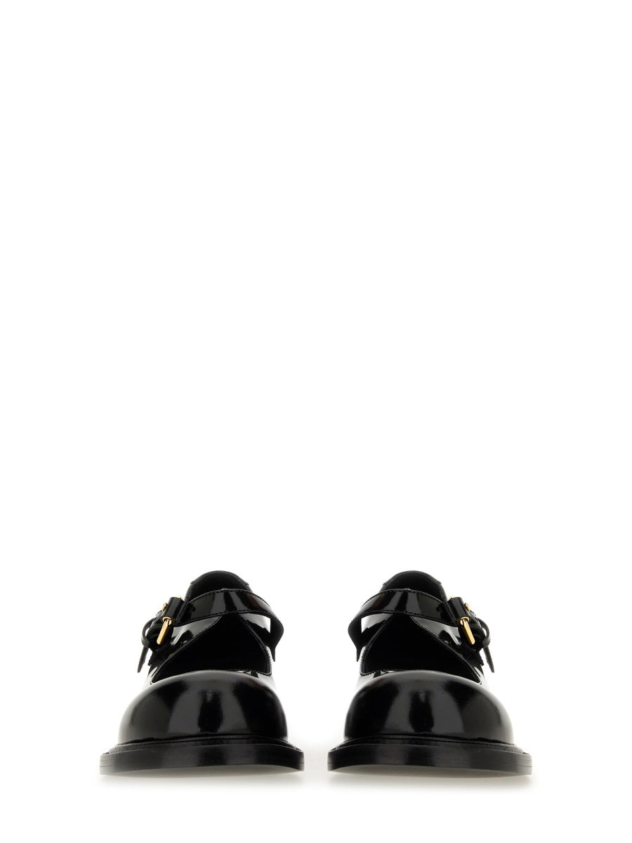 Moschino Flat Shoes - Black | Wanan Luxury