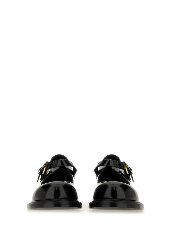 Moschino Flat Shoes - Black | Wanan Luxury
