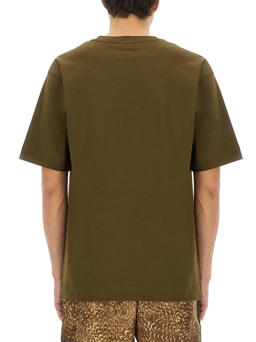 Dries Van Noten T shirts - Brown | f703573ae794437261fa77decd8b33db55fdde8f
