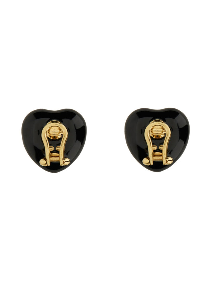Valentino Garavani Earrings - Black | Wanan Luxury