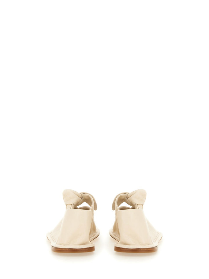 Hereu Flat Shoes - Ivory | fc33ee690f91e7ad0eec2fe365c216757decdd38