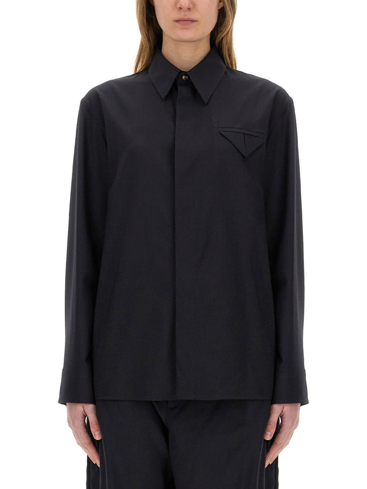 Bottega Veneta Shirts - Blue | e91d2c8aea5671f21d3aa3dac22e9a4ce8cc06bb