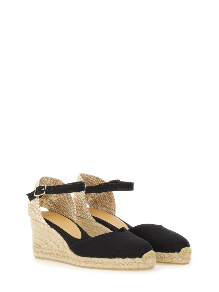 Castañer Wedges - Black | Wanan Luxury
