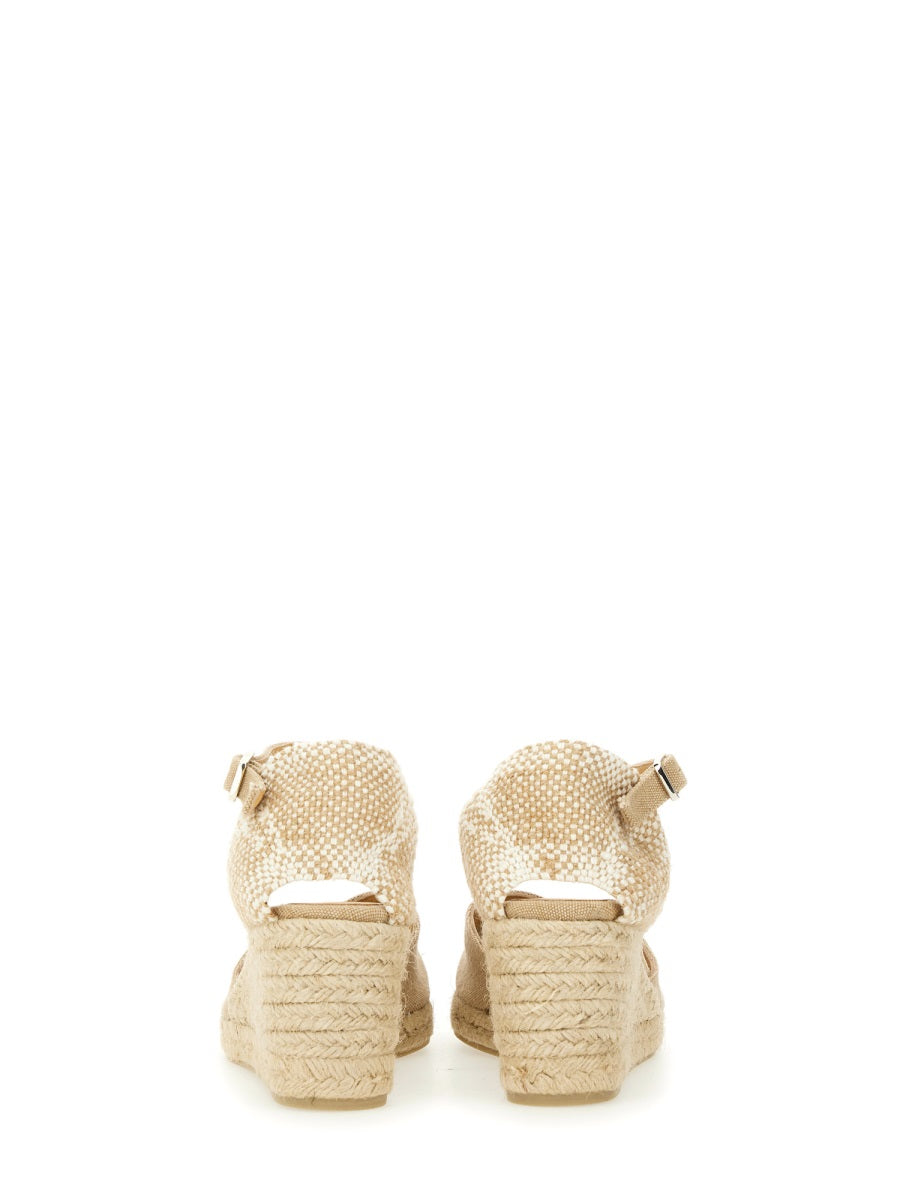 Castañer Wedges - Beige | Wanan Luxury