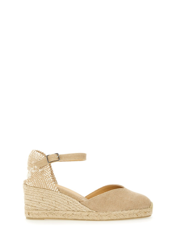 Castañer Wedges - Beige | Wanan Luxury