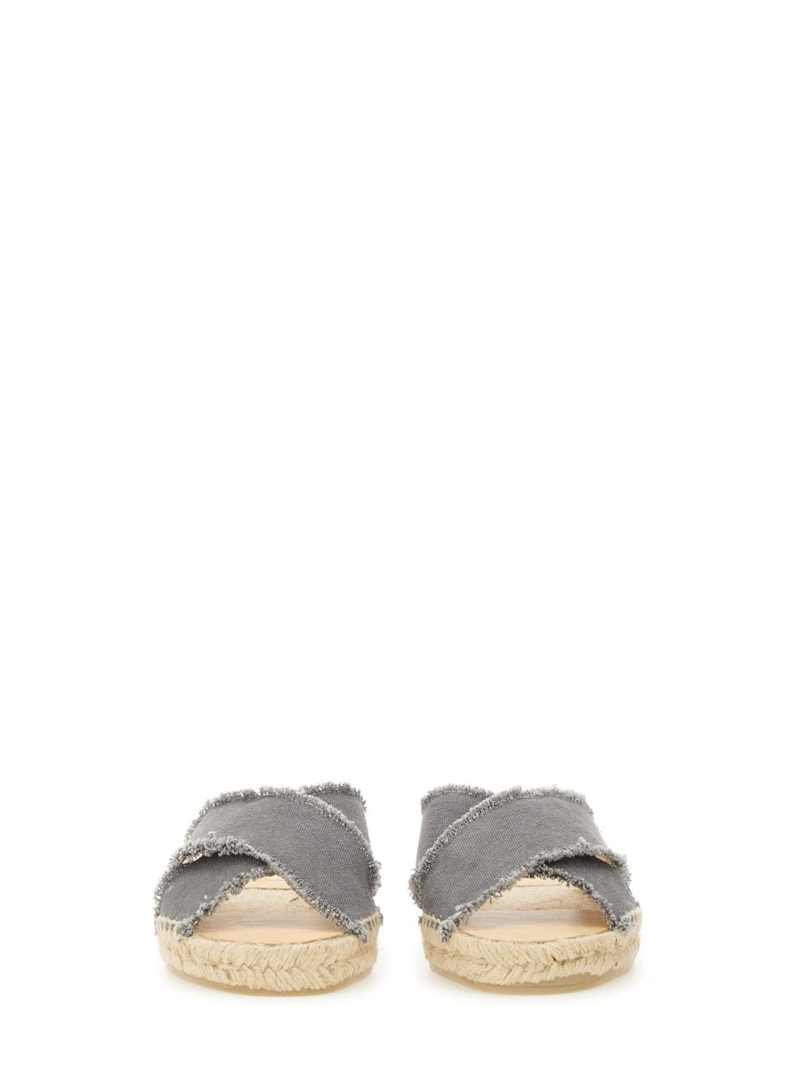Castañer Flat Shoes - Grey | Wanan Luxury
