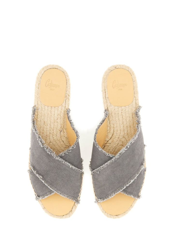 Castañer Flat Shoes - Grey | Wanan Luxury