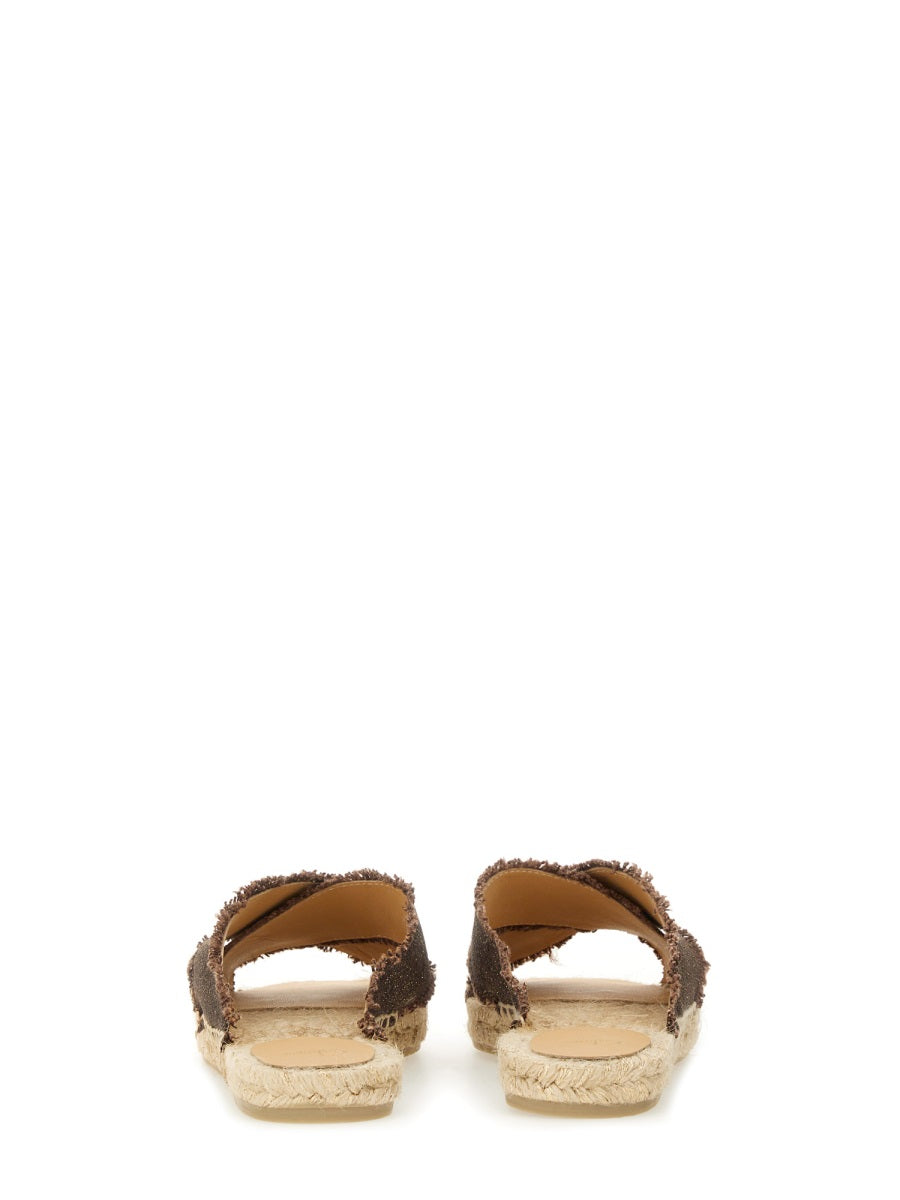 Castañer Flat Shoes - Brown | Wanan Luxury