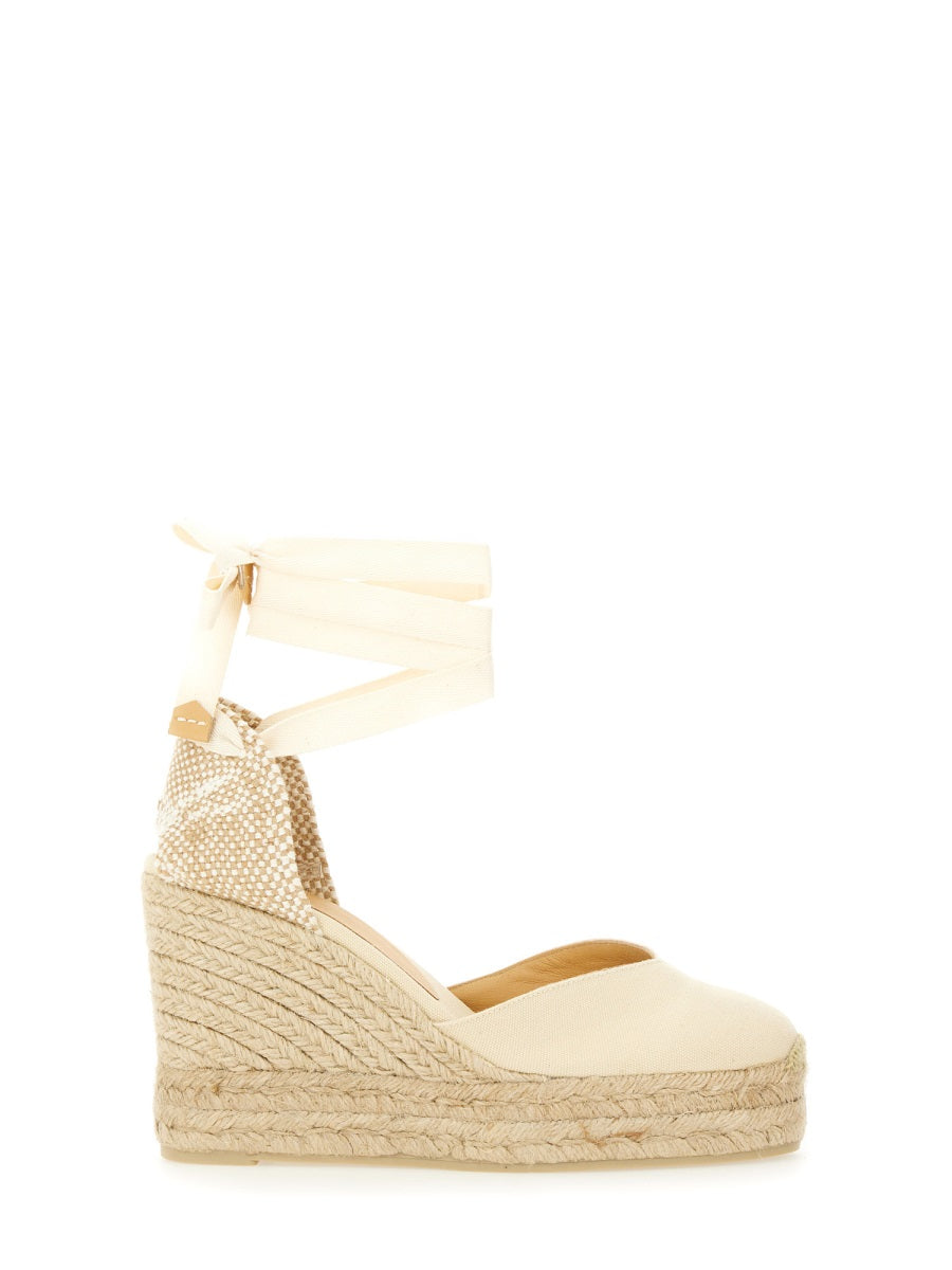 Castañer Wedges - Beige | Wanan Luxury