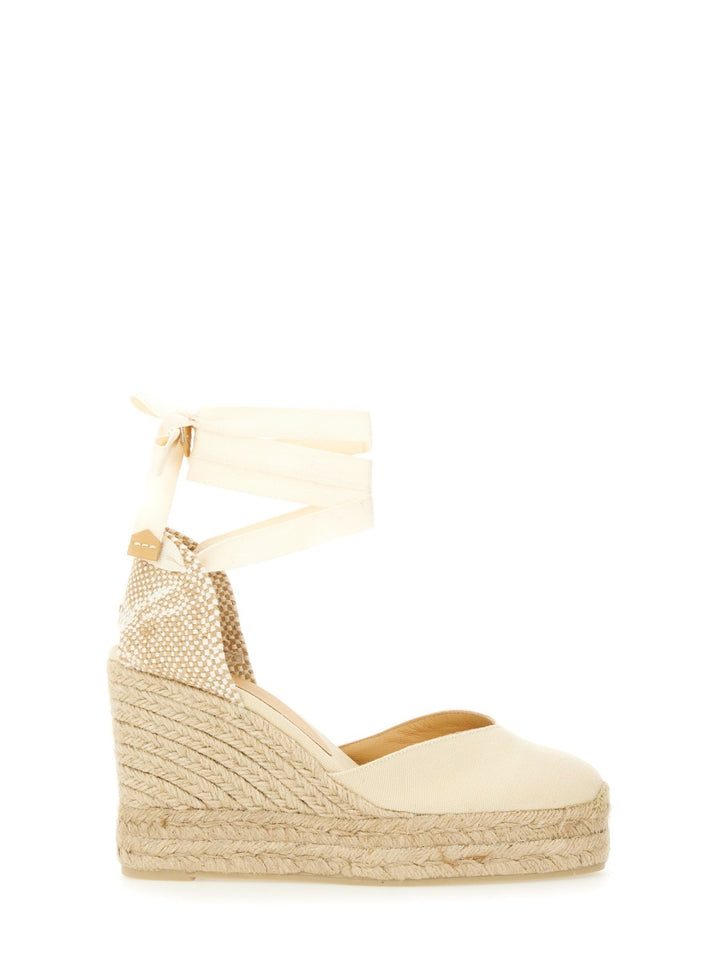 Castañer Wedges - Beige | Wanan Luxury