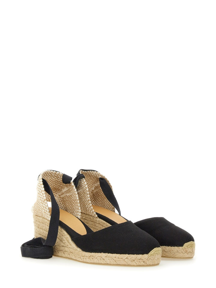 Castañer Wedges - Black | Wanan Luxury