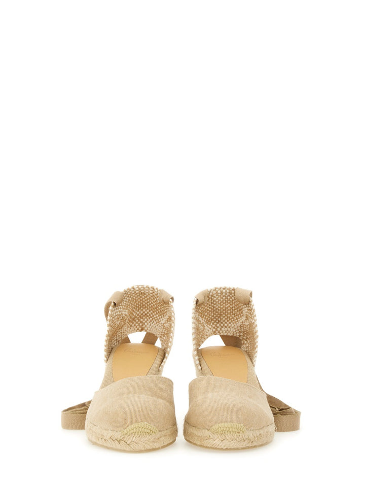 Castañer Wedges - Beige | Wanan Luxury