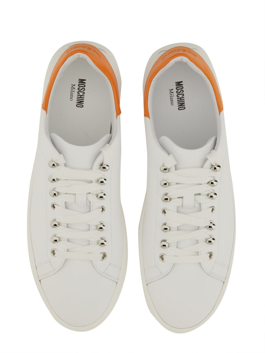 Moschino Sneakers - White | Wanan Luxury