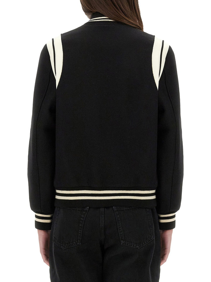Saint Laurent Jackets - Black | 3342a28c25dddef97e3dbb46f7b58cf0b5145fdc