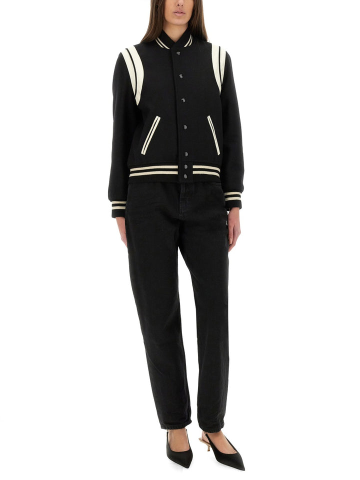 Saint Laurent Jackets - Black | 69c30d36fd2da613d095c785cec159acb0790715