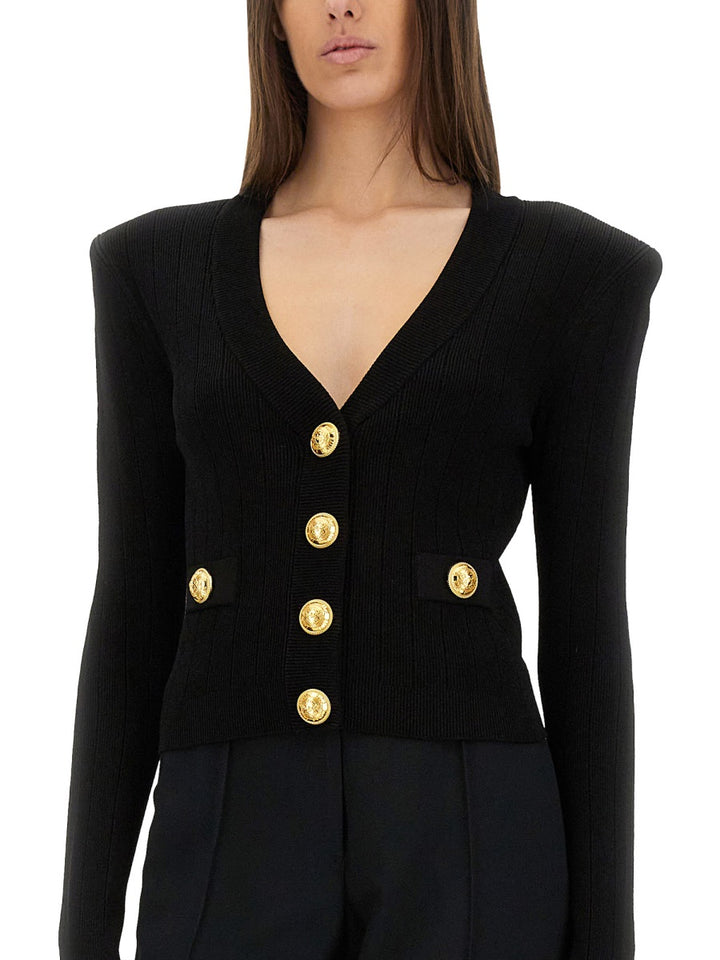 Balmain Sweaters - Black | Wanan Luxury