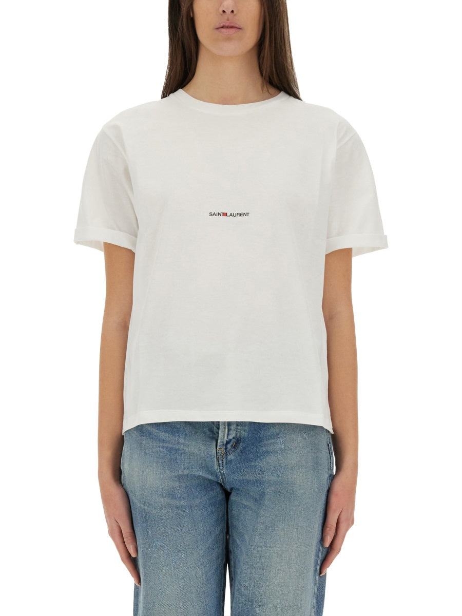 Saint Laurent T shirts - White | c398f60987c087d1700907b59a38aa083c269474