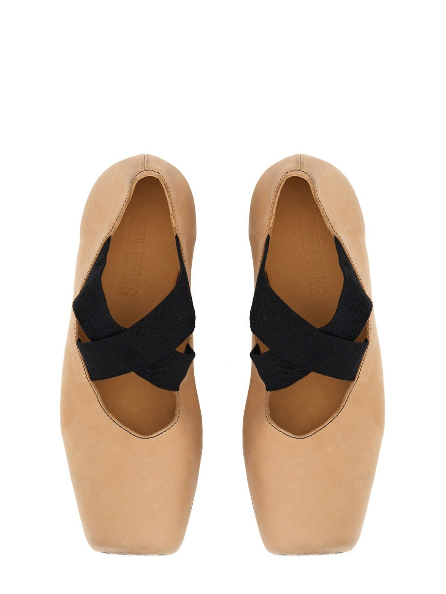 Uma Wang Flat Shoes - Brown | Wanan Luxury