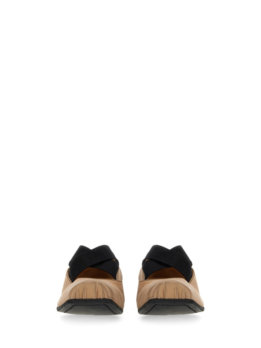 Uma Wang Flat Shoes - Brown | Wanan Luxury
