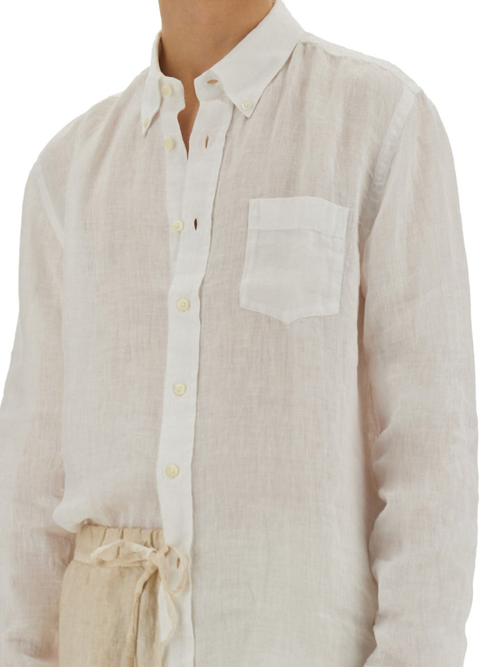 120% Lino Shirts - White | Wanan Luxury