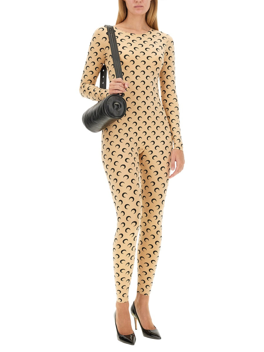 Marine Serre Jumpsuits - Beige | Wanan Luxury