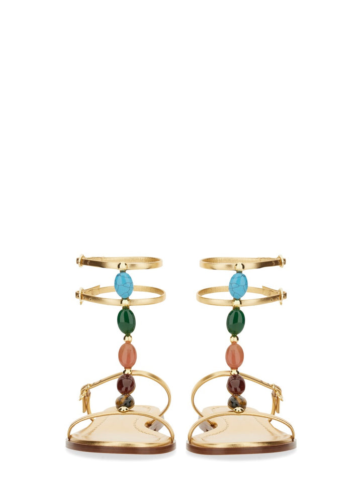 Gianvito Rossi Sandals - Gold | Wanan Luxury