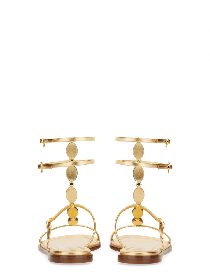 Gianvito Rossi Sandals - Gold | Wanan Luxury