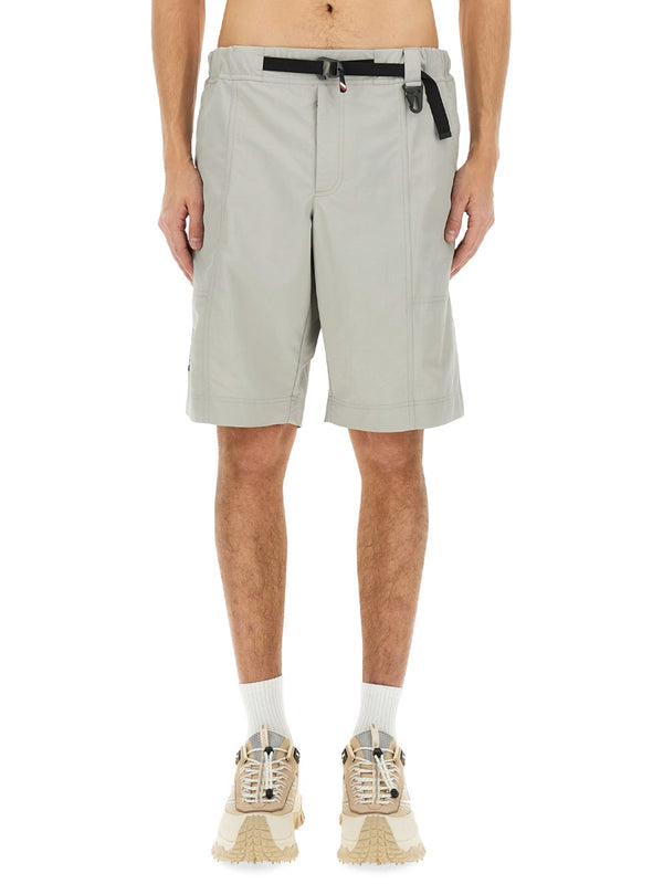 Belted Bermuda Shorts