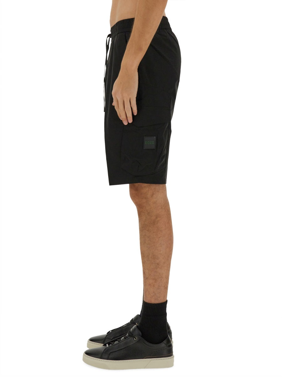 Boss Shorts - Black | Wanan Luxury