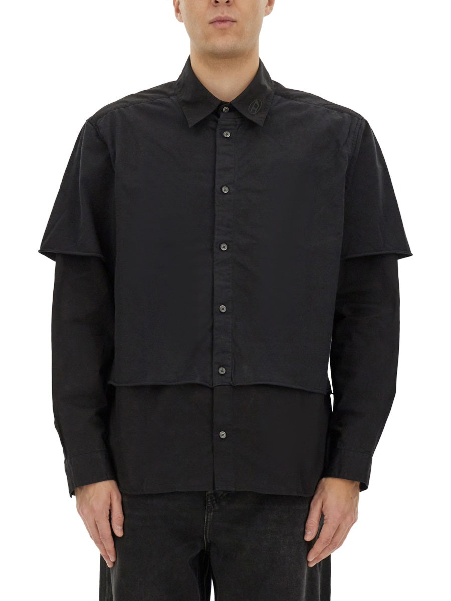 Diesel Shirts - Black | Wanan Luxury